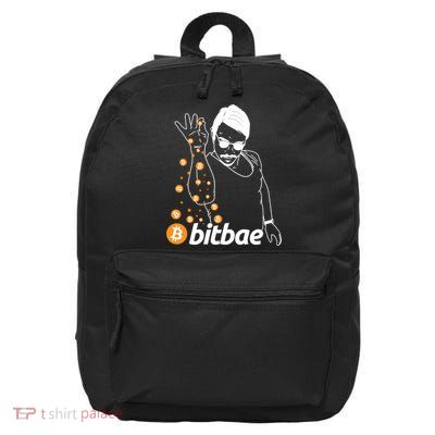 Crypto Salt Bae Bitcoin 16 in Basic Backpack