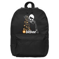 Crypto Salt Bae Bitcoin 16 in Basic Backpack