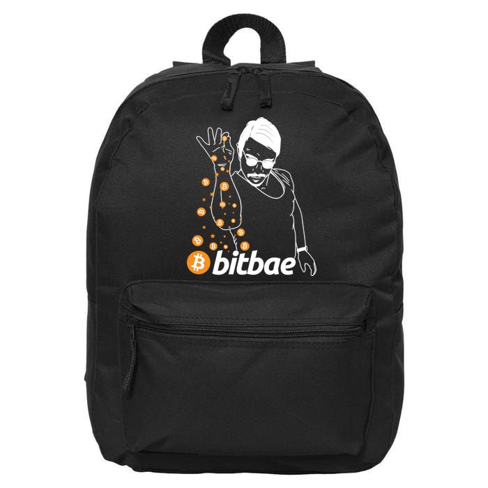 Crypto Salt Bae Bitcoin 16 in Basic Backpack