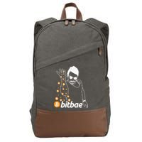 Crypto Salt Bae Bitcoin Cotton Canvas Backpack