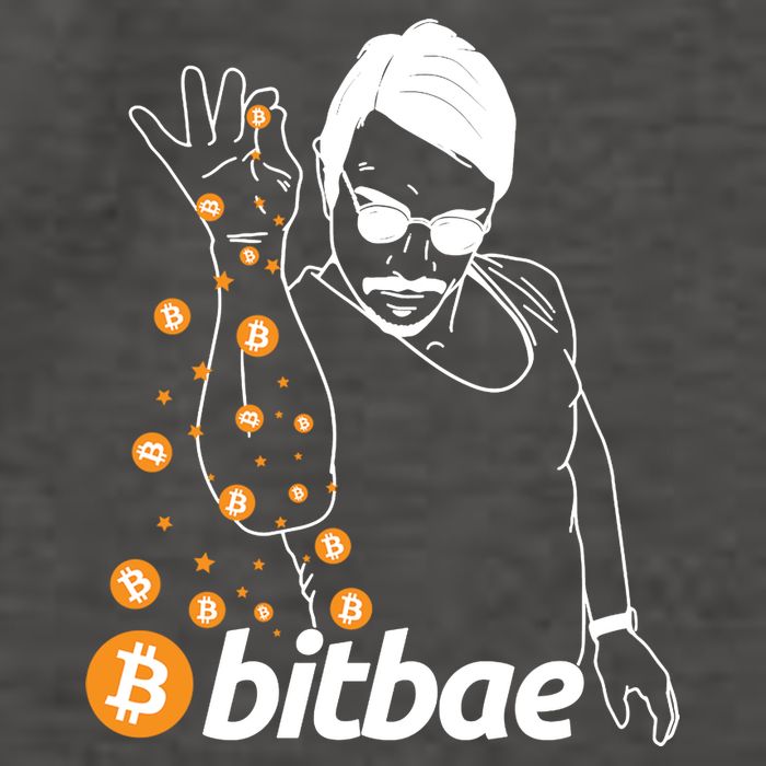 Crypto Salt Bae Bitcoin Vector Backpack