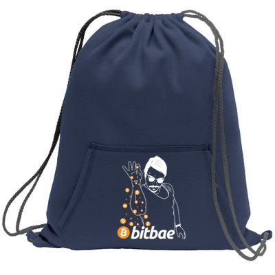 Crypto Salt Bae Bitcoin Sweatshirt Cinch Pack Bag