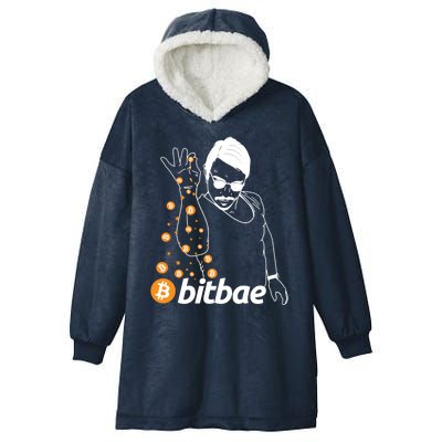 Crypto Salt Bae Bitcoin Hooded Wearable Blanket