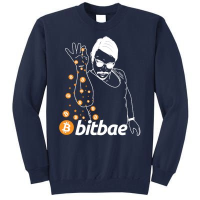 Crypto Salt Bae Bitcoin Tall Sweatshirt