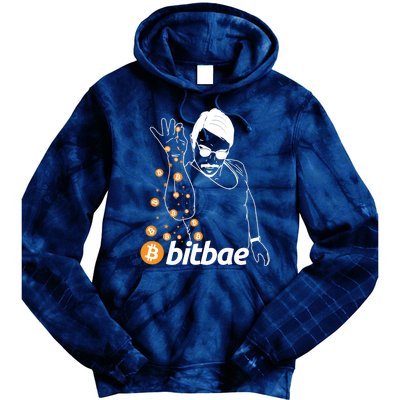 Crypto Salt Bae Bitcoin Tie Dye Hoodie