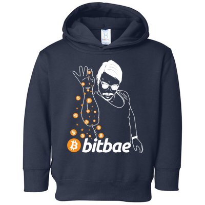 Crypto Salt Bae Bitcoin Toddler Hoodie