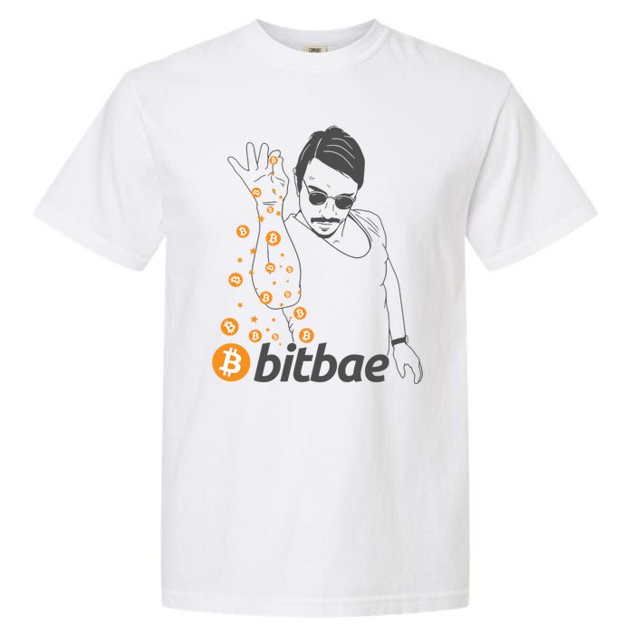 Crypto Salt Bae Bitcoin Garment-Dyed Heavyweight T-Shirt