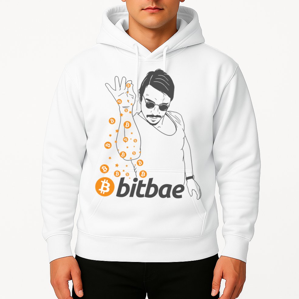 Crypto Salt Bae Bitcoin Hoodie