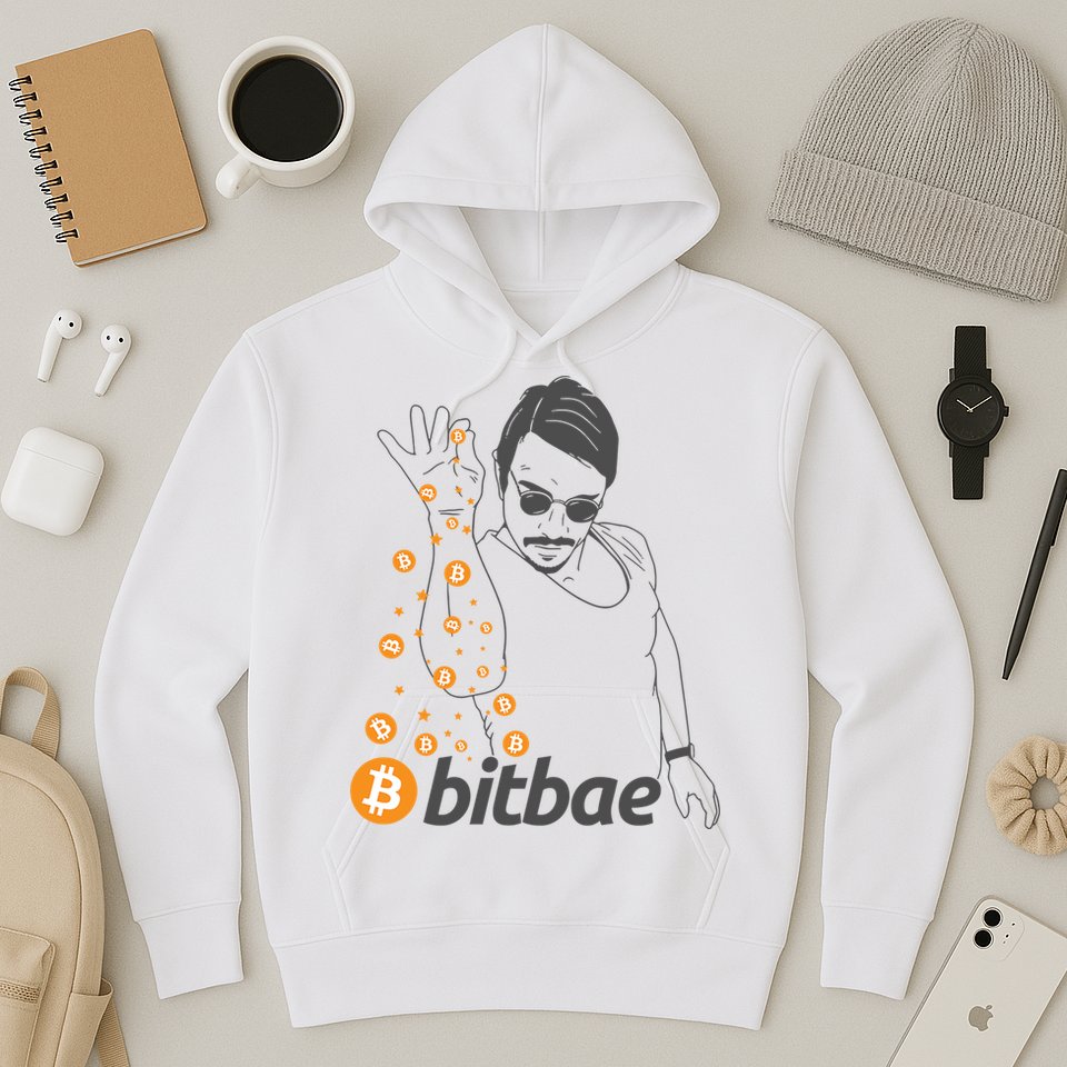 Crypto Salt Bae Bitcoin Hoodie