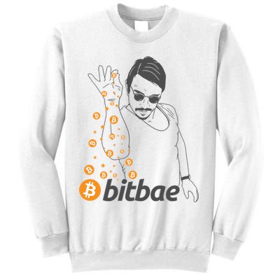Crypto Salt Bae Bitcoin Sweatshirt