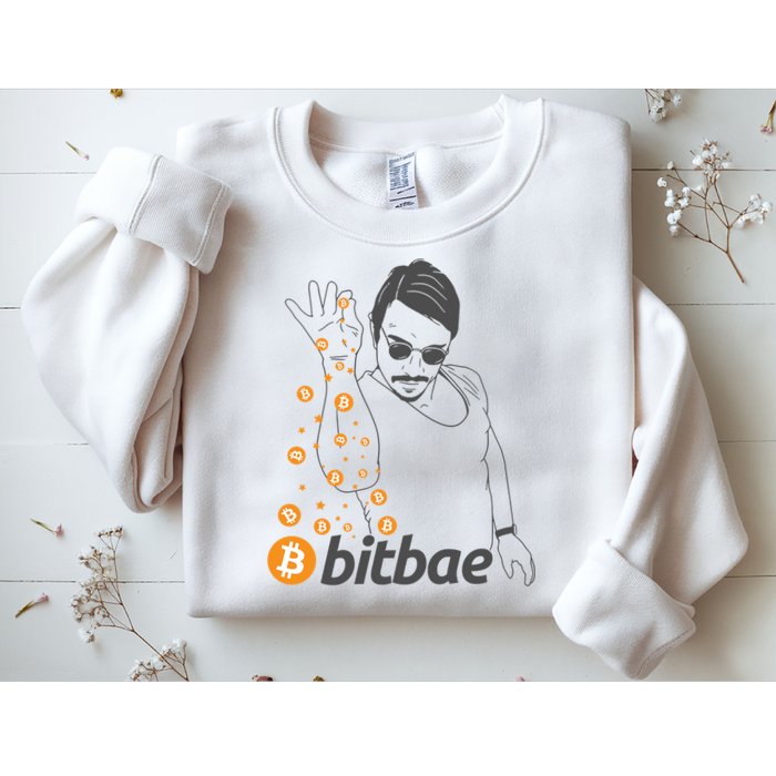 Crypto Salt Bae Bitcoin Sweatshirt