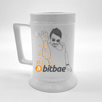 Crypto Salt Bae Bitcoin Beer Stein