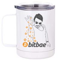 Crypto Salt Bae Bitcoin 12 oz Stainless Steel Tumbler Cup