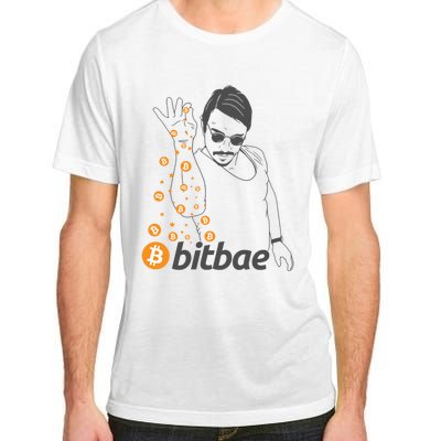 Crypto Salt Bae Bitcoin Adult ChromaSoft Performance T-Shirt