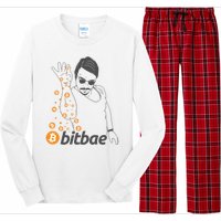 Crypto Salt Bae Bitcoin Long Sleeve Pajama Set