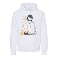 Crypto Salt Bae Bitcoin Premium Hoodie