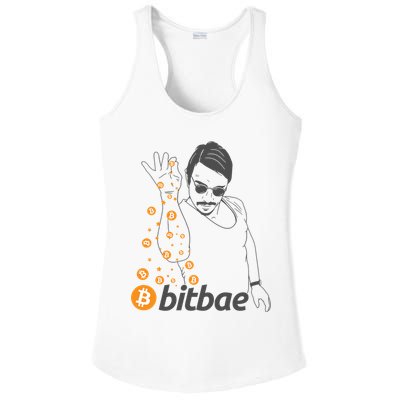 Crypto Salt Bae Bitcoin Ladies PosiCharge Competitor Racerback Tank