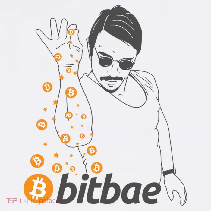 Crypto Salt Bae Bitcoin Youth Performance Sprint T-Shirt