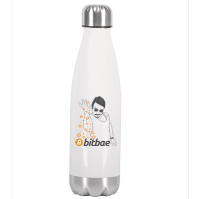 Crypto Salt Bae Bitcoin Stainless Steel Insulated Water Bottle