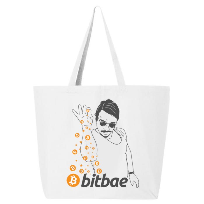 Crypto Salt Bae Bitcoin 25L Jumbo Tote