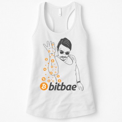 Crypto Salt Bae Bitcoin Womens Tank Top