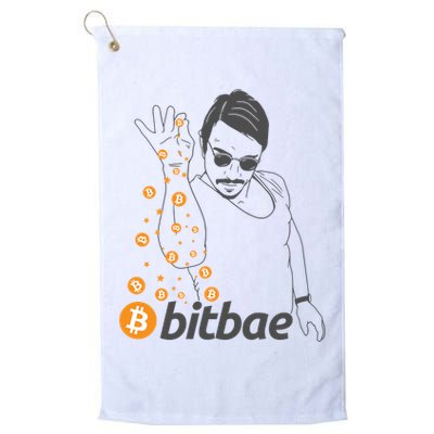 Crypto Salt Bae Bitcoin Golf Towel