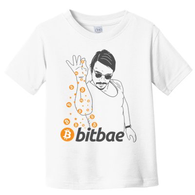 Crypto Salt Bae Bitcoin Toddler T-Shirt