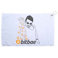 Crypto Salt Bae Bitcoin Grommeted Golf Towel