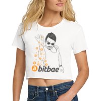 Crypto Salt Bae Bitcoin Crop Top