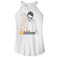 Crypto Salt Bae Bitcoin Women's Perfect Tri Rocker Tank