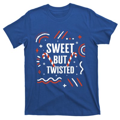 Christmas Sweet But Twisted Candy Cane Matching Design Tee Great Gift T-Shirt