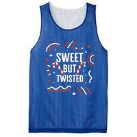 Christmas Sweet But Twisted Candy Cane Matching Design Tee Great Gift Mesh Reversible Basketball Jersey Tank