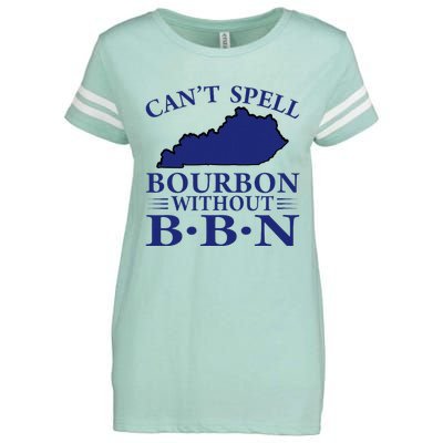 CanT Spell Bourbon Without Bbn Kentucky Bourbon Trail Enza Ladies Jersey Football T-Shirt