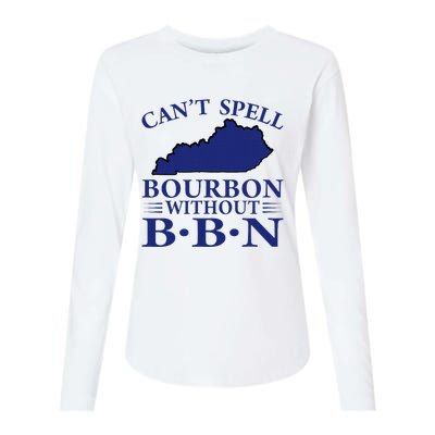 CanT Spell Bourbon Without Bbn Kentucky Bourbon Trail Womens Cotton Relaxed Long Sleeve T-Shirt