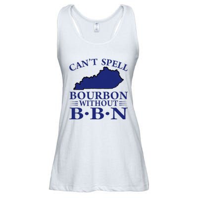 CanT Spell Bourbon Without Bbn Kentucky Bourbon Trail Ladies Essential Flowy Tank