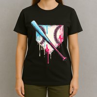 Cool Sport B.A.S.E.B.A.L.L Home Plate Drip With Sprinkles Drip T-Shirt