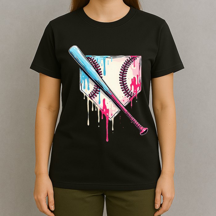 Cool Sport B.A.S.E.B.A.L.L Home Plate Drip With Sprinkles Drip T-Shirt