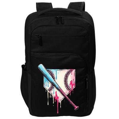 Cool Sport B.A.S.E.B.A.L.L Home Plate Drip With Sprinkles Drip Impact Tech Backpack