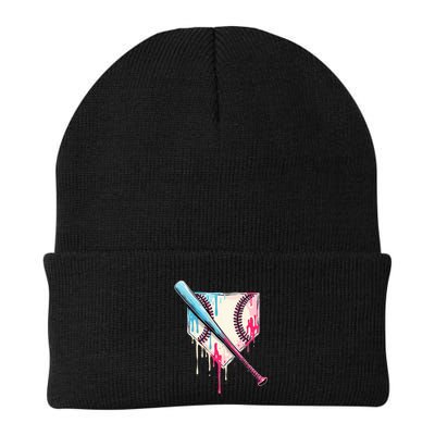 Cool Sport B.A.S.E.B.A.L.L Home Plate Drip With Sprinkles Drip Beanie