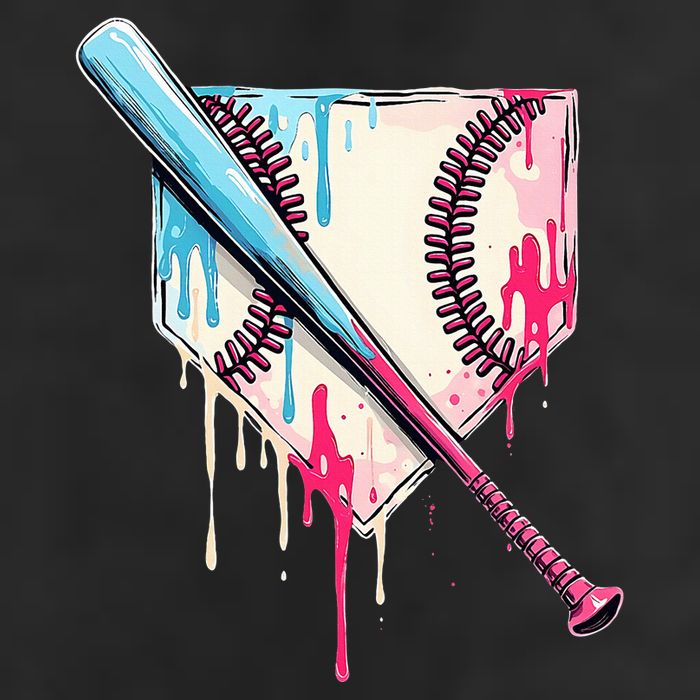 Cool Sport B.A.S.E.B.A.L.L Home Plate Drip With Sprinkles Drip Beanie