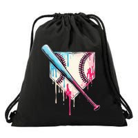 Cool Sport B.A.S.E.B.A.L.L Home Plate Drip With Sprinkles Drip Drawstring Bag