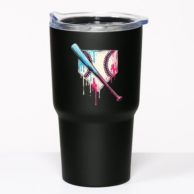Cool Sport B.A.S.E.B.A.L.L Home Plate Drip With Sprinkles Drip Tumbler