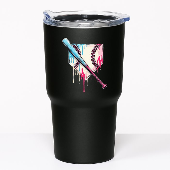 Cool Sport B.A.S.E.B.A.L.L Home Plate Drip With Sprinkles Drip Tumbler