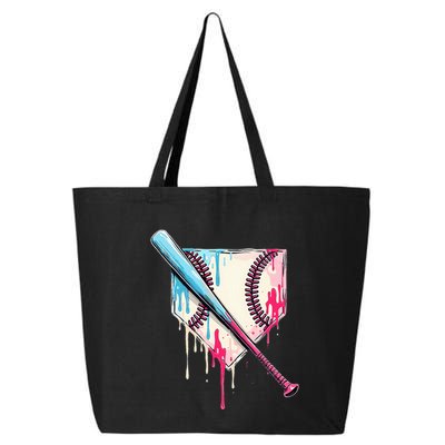 Cool Sport B.A.S.E.B.A.L.L Home Plate Drip With Sprinkles Drip 25L Jumbo Tote