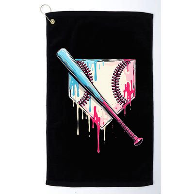 Cool Sport B.A.S.E.B.A.L.L Home Plate Drip With Sprinkles Drip Golf Towel