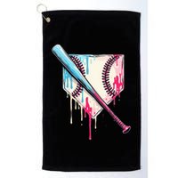 Cool Sport B.A.S.E.B.A.L.L Home Plate Drip With Sprinkles Drip Golf Towel