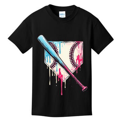 Cool Sport B.A.S.E.B.A.L.L Home Plate Drip With Sprinkles Drip Kids T-Shirt