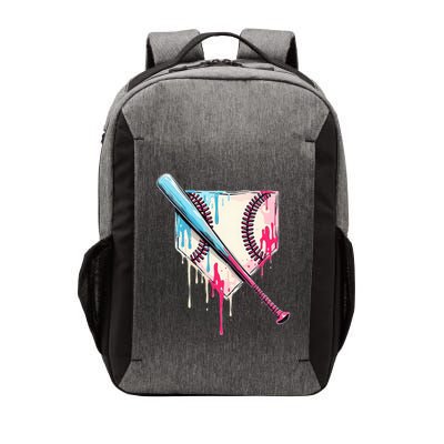 Cool Sport B.A.S.E.B.A.L.L Home Plate Drip With Sprinkles Drip Vector Backpack