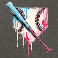 Cool Sport Baseball Home Plate Drip With Sprinkles Drip Cotton Canvas Backpack