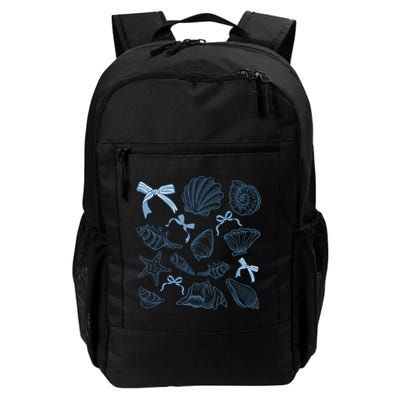 Coquette Seashell  Beach Coastal Retro Summer Vibes Daily Commute Backpack
